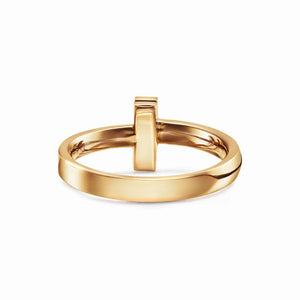 T1 Sculpted Narrow Ring