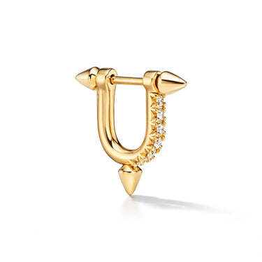 Titan Petite Spear Hoop Earrings
