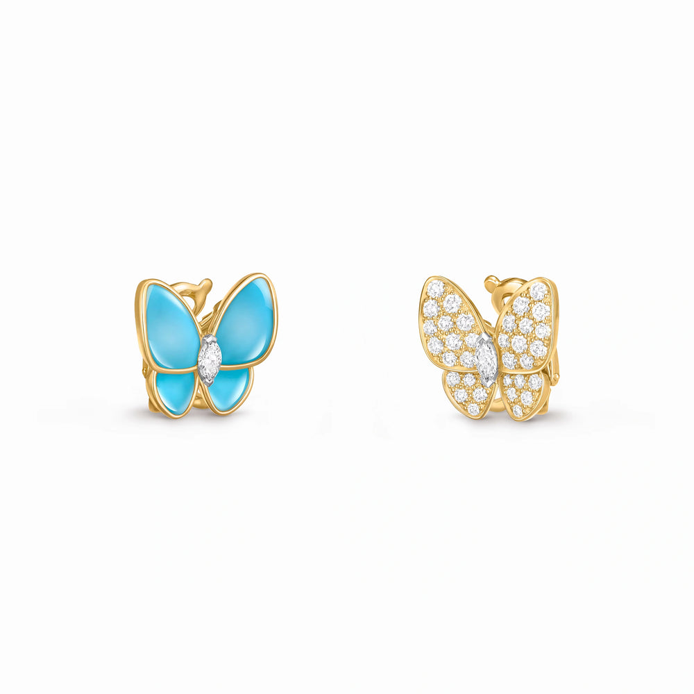 Two Butterfly Azura Earrings
