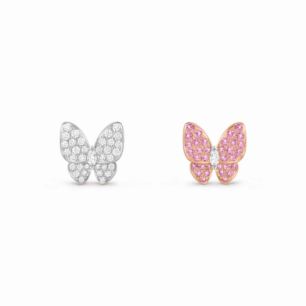 Two Butterfly Envol Earrings