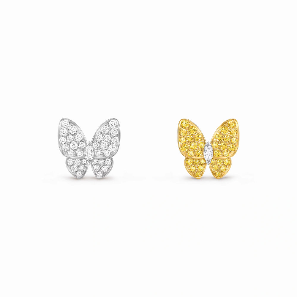 Two Butterfly Envol Earrings