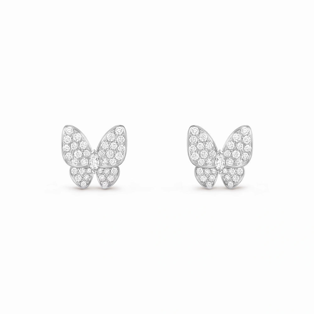 Two Butterfly Envol Earrings