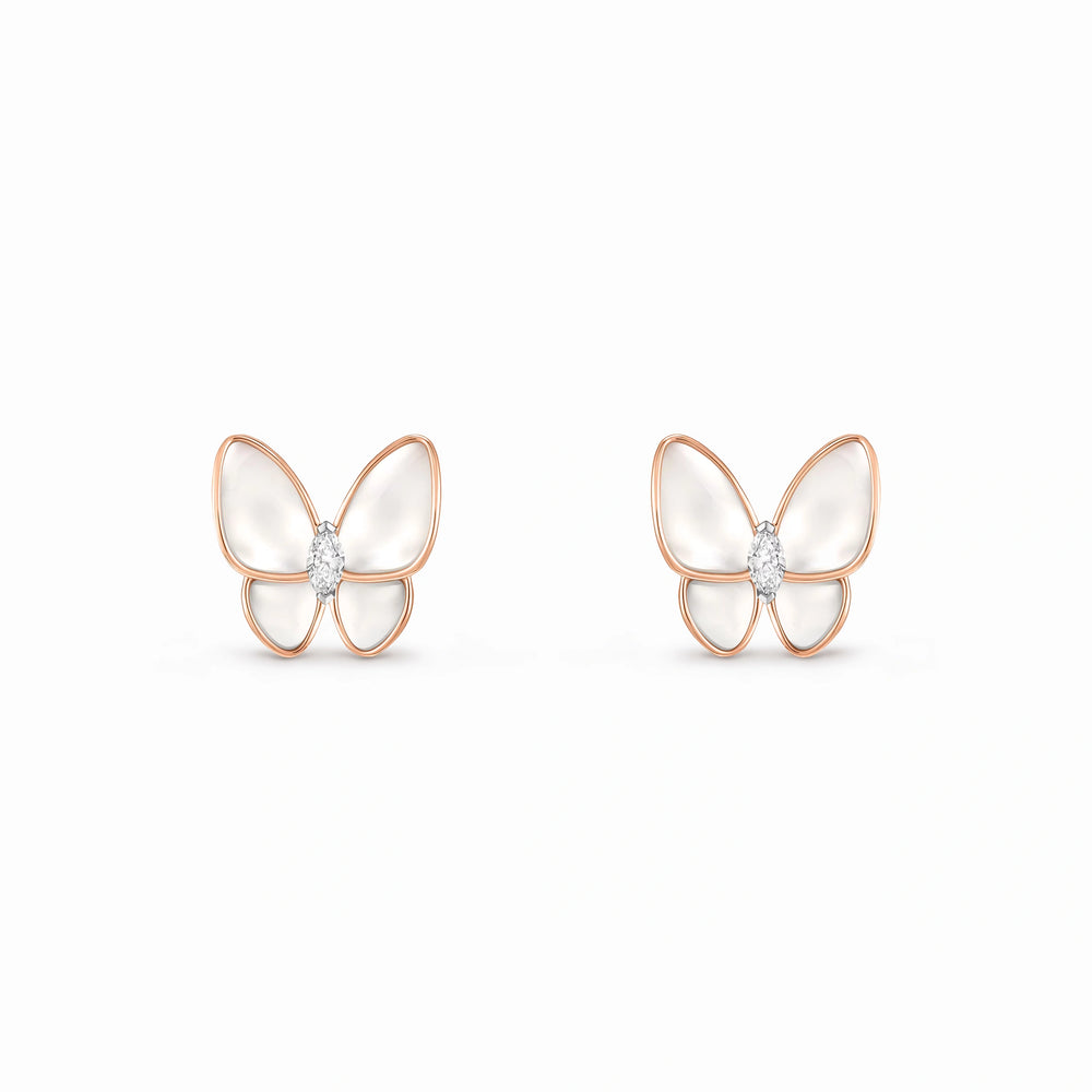 Two Butterfly Serenite Earrings