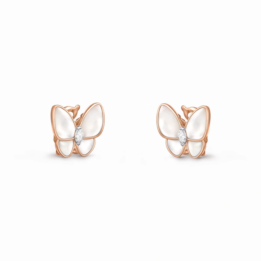 Two Butterfly Serenite Earrings