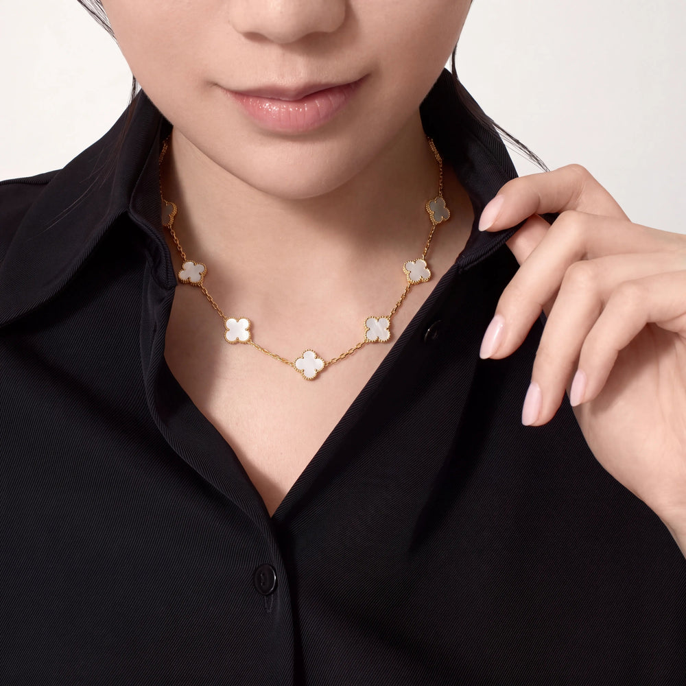 Vintage Alhambra 10 Motif Elegance Necklace