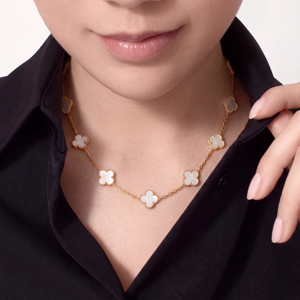 Vintage Alhambra 10 Motif Elegance Necklace