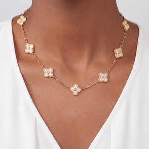 Vintage Alhambra 10 Motif Radiance Necklace