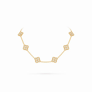 Vintage Alhambra 10 Motif Radiance Necklace