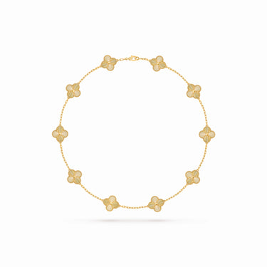 Vintage Alhambra 10 Motif Soleil Necklace