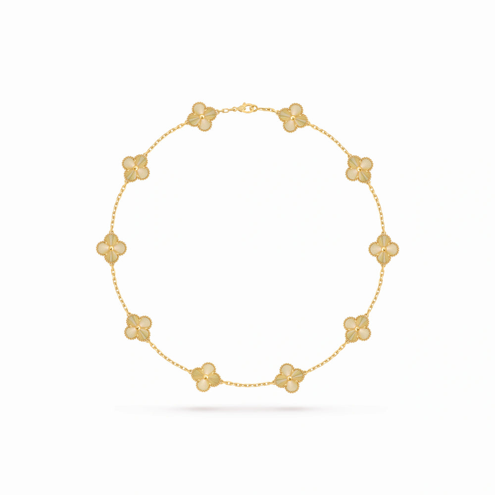 Vintage Alhambra 10 Motif Soleil Necklace