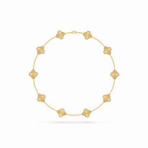 Vintage Alhambra 10 Motif Soleil Necklace