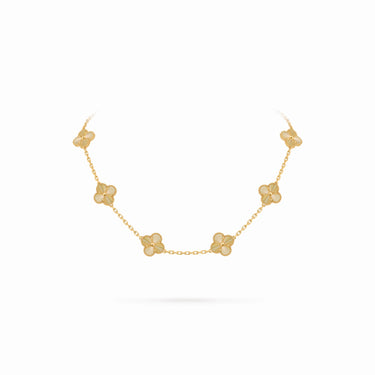 Vintage Alhambra 10 Motif Soleil Necklace