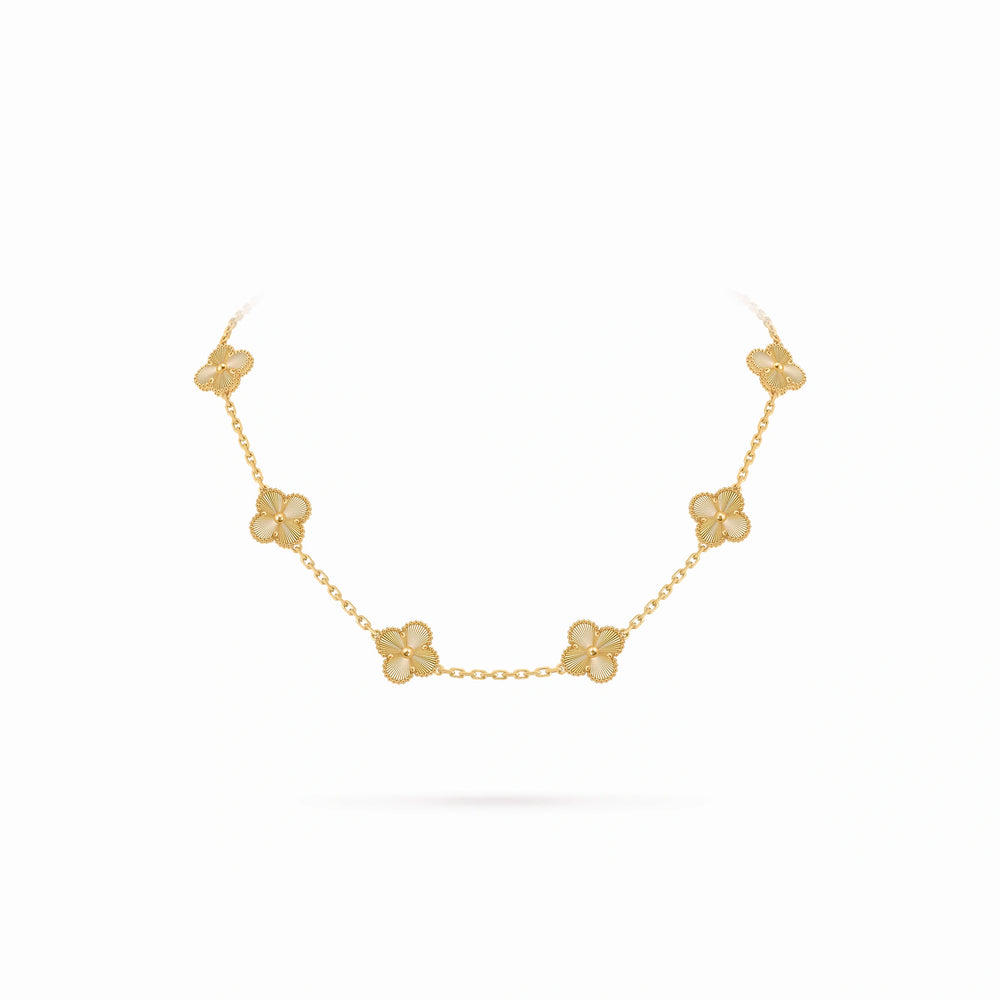 Vintage Alhambra 10 Motif Soleil Necklace