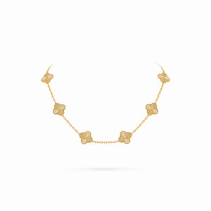 Vintage Alhambra 10 Motif Soleil Necklace