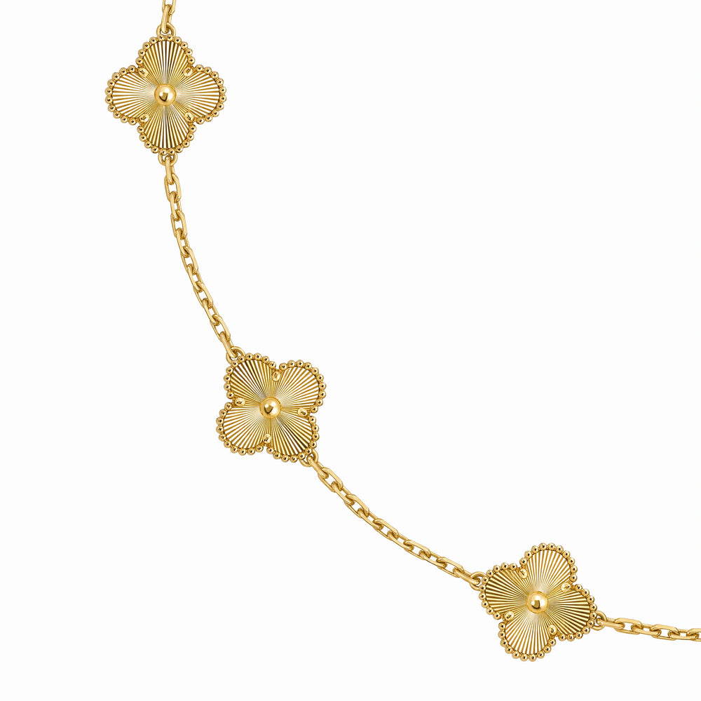 Vintage Alhambra 10 Motif Soleil Necklace