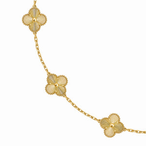 Vintage Alhambra 10 Motif Soleil Necklace