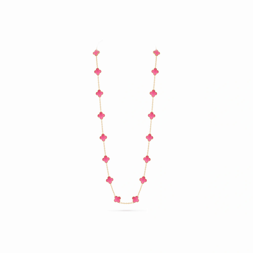 Vintage Alhambra 20 Motif Eternelle Necklace