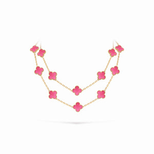 Vintage Alhambra 20 Motif Eternelle Necklace