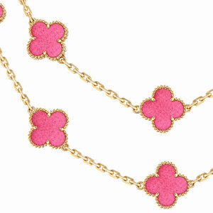 Vintage Alhambra 20 Motif Eternelle Necklace