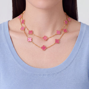 Vintage Alhambra 20 Motif Eternelle Necklace
