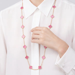 Vintage Alhambra 20 Motif Eternelle Necklace