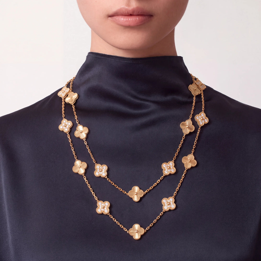 Vintage Alhambra 20 Motif Harmonie Necklace