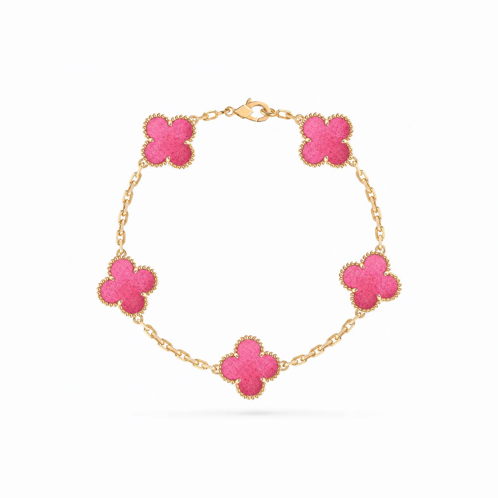 Vintage Alhambra 5 Motif Bracelet