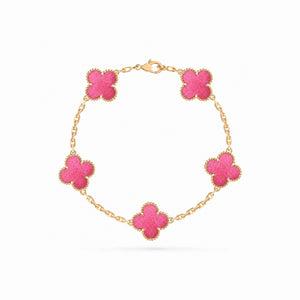 Vintage Alhambra 5 Motif Bracelet