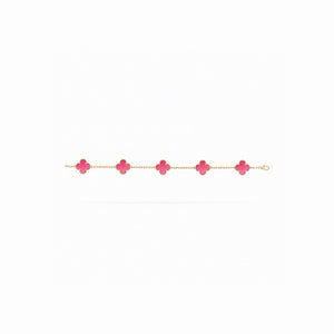 Vintage Alhambra 5 Motif Bracelet