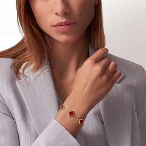 Vintage Alhambra 5 Motif Classic Bracelet