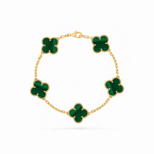 Vintage Alhambra 5 Motif Classic Bracelet