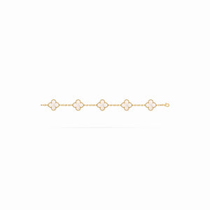 Vintage Alhambra 5 Motif Mother of Pearl Bracelet