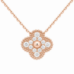 Vintage Alhambra Brillante Pendant Necklace
