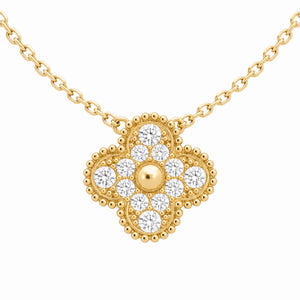 Vintage Alhambra Brillante Pendant Necklace