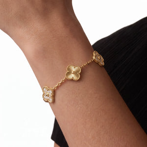 Vintage Alhambra Celeste Bracelet