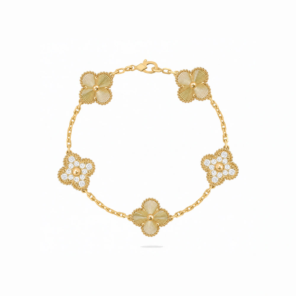 Vintage Alhambra Celeste Bracelet