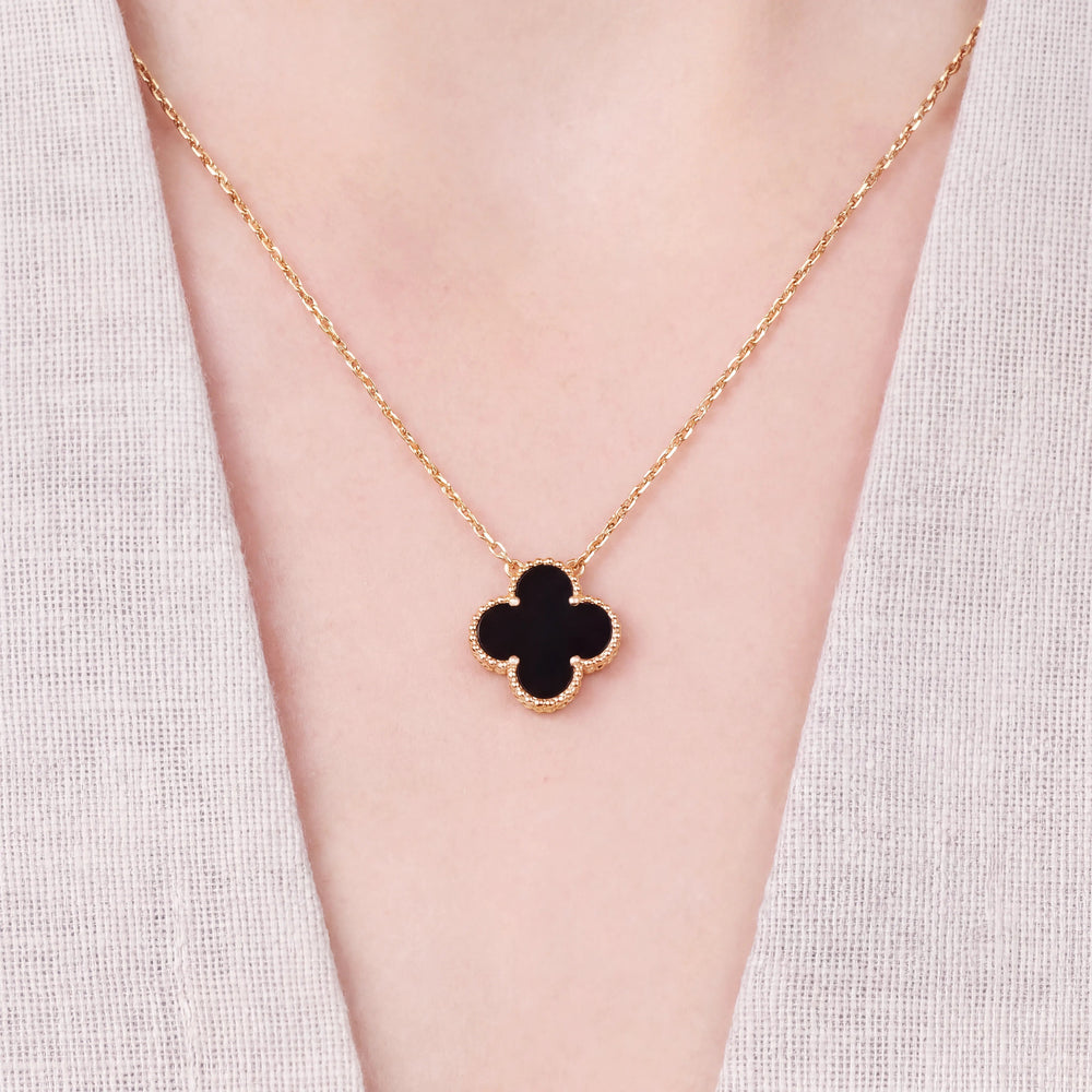 Vintage Alhambra Nocturne Pendant Necklace