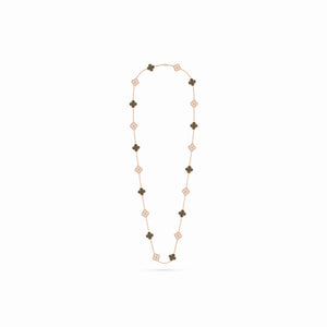 Vintage Alhambra Verdelis 20 Motif Necklace