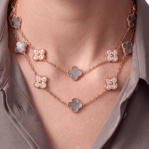 Vintage Alhambra Verdelis 20 Motif Necklace